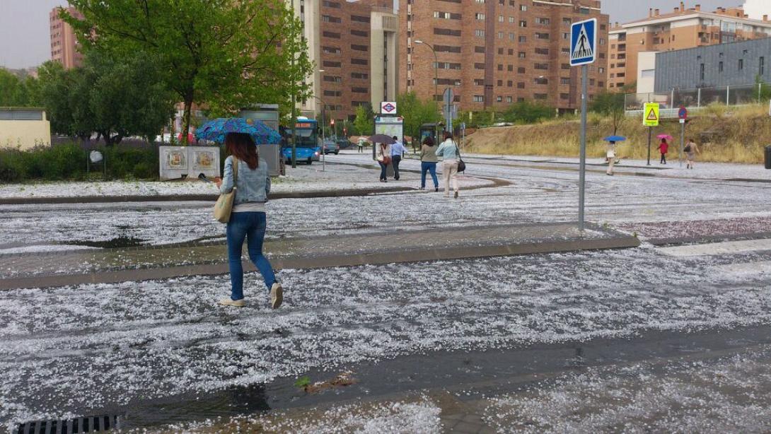 χαλαζι ισπανια