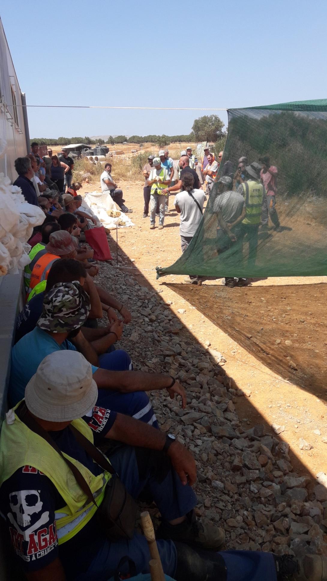 οικοδομοι - εργατοτεχνιτες- καστέλι