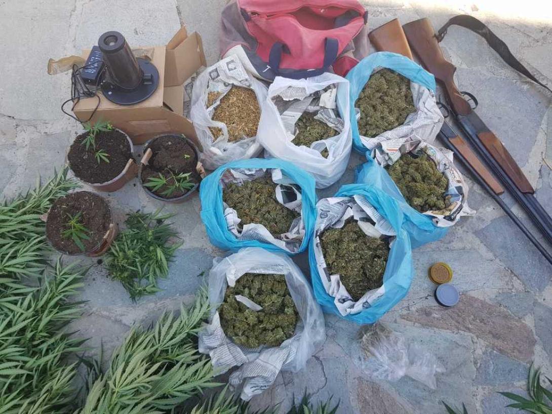 Κρήτη: Καλλιεργούσε τα ναρκωτικά στο σπίτι του