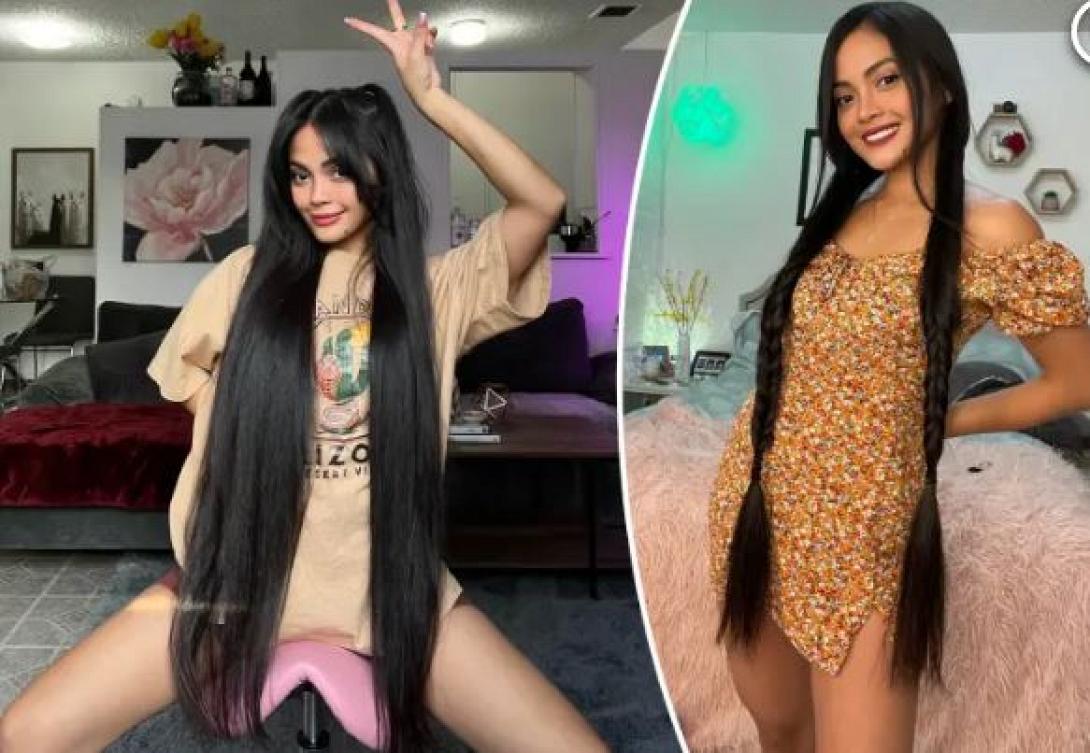 γυναικα με μεγαλα μαλλια