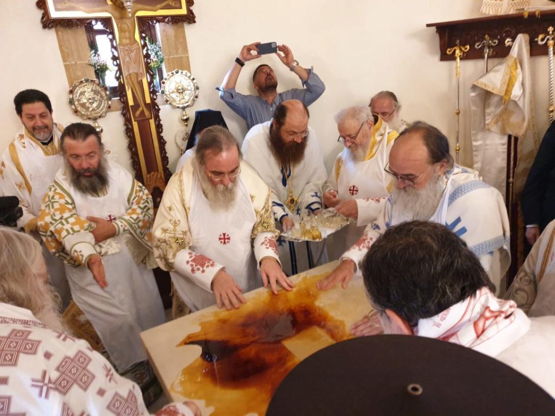 εγκαίνια ναου νικηφορου λεπρου συρικαρι χανιων