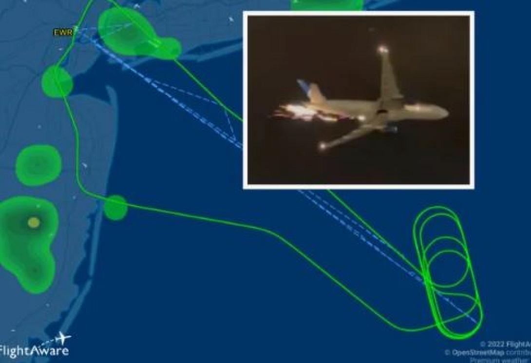 αεροπλανο φλεγομενο