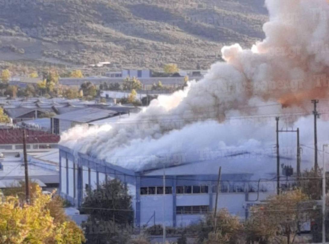 φωτια - Βόλος