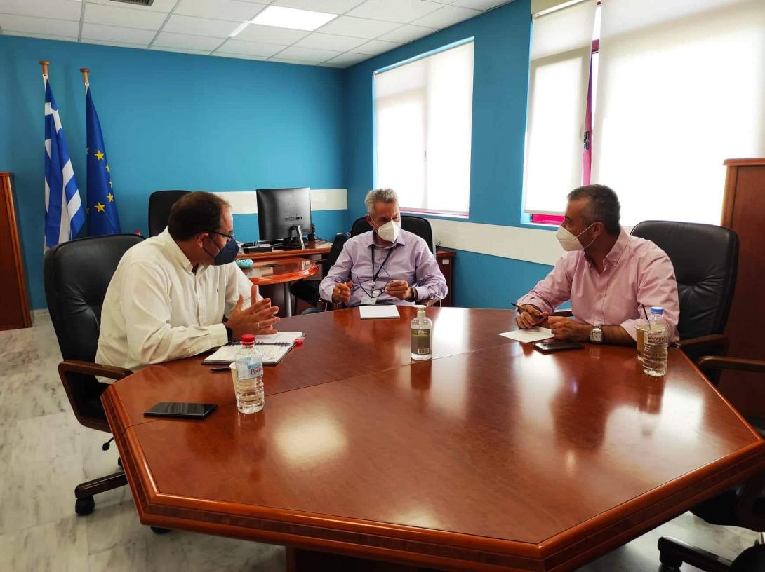 Συνάντηση Παπαβασιλείου - Κεφαλογιάννη για το Κέντρο Υγείας Ανωγείων