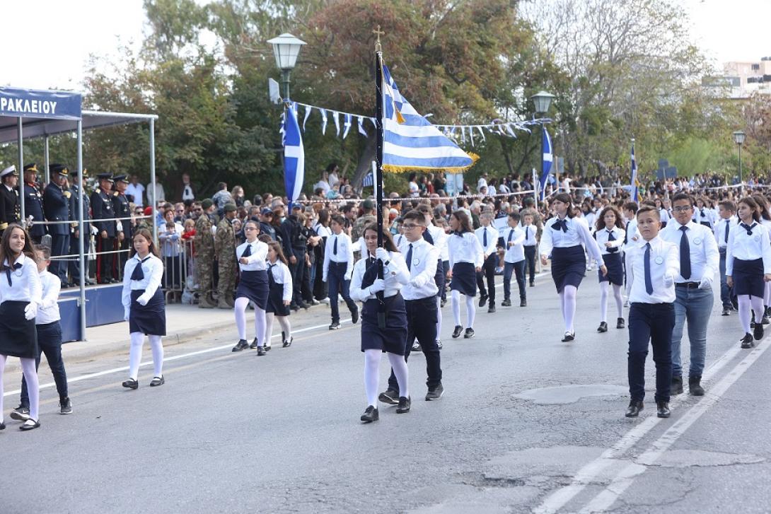 παρέλαση ηράκλειο 28η οκτωβρίου