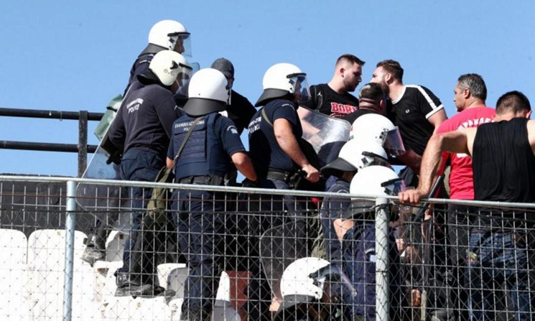 οπαδοι ολυμπιακου-γηπεδο οφη