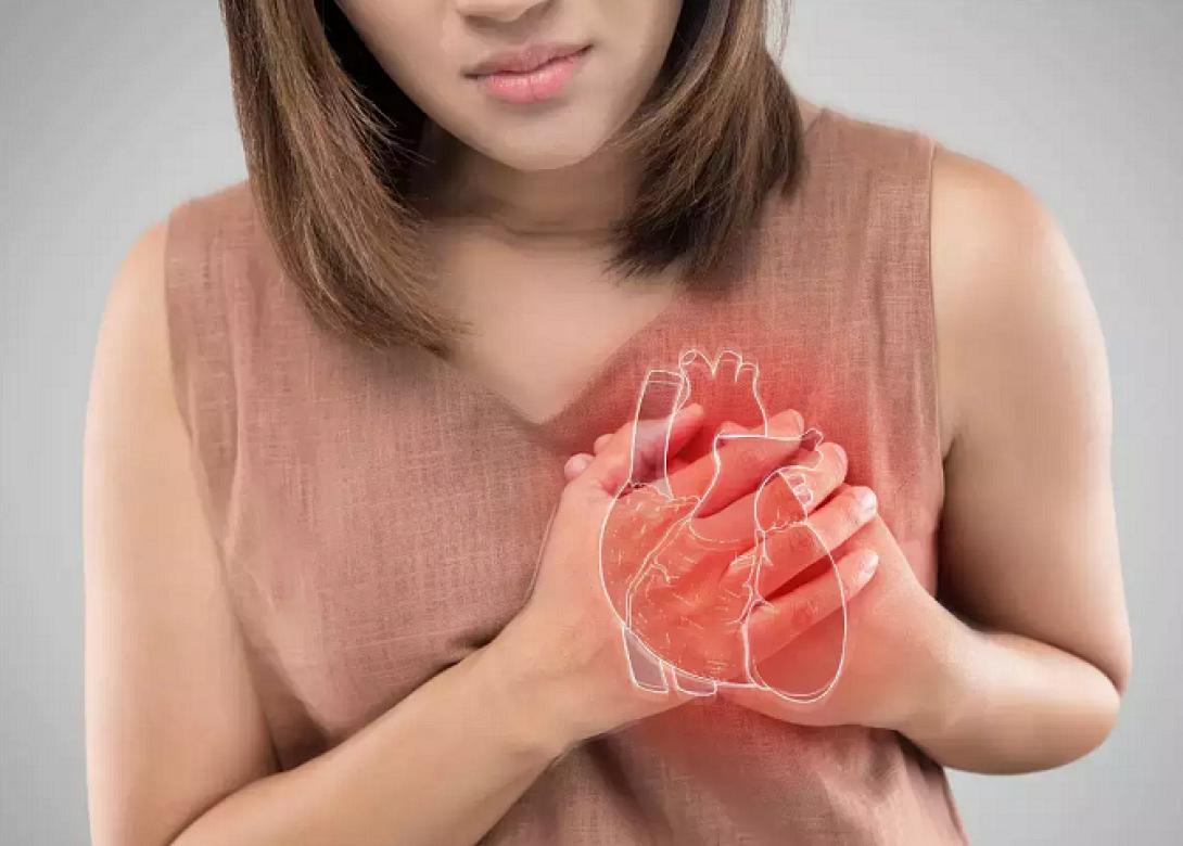 γυναίκα, καρδιά, έμφραγμα