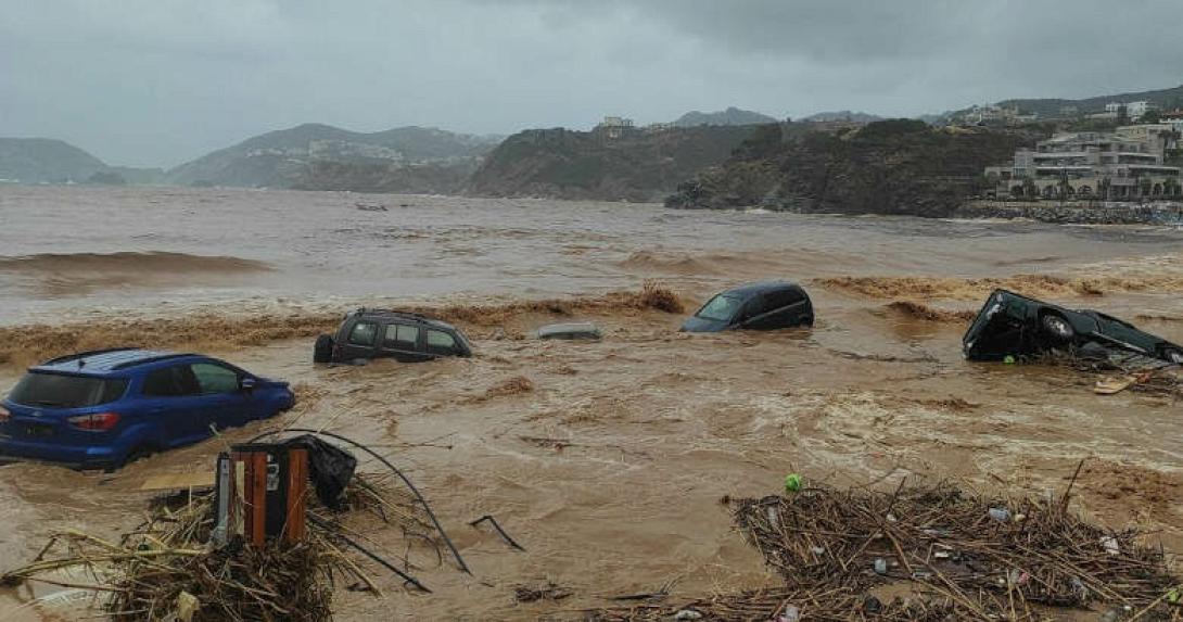 ηρακλειο κακοκαιρια