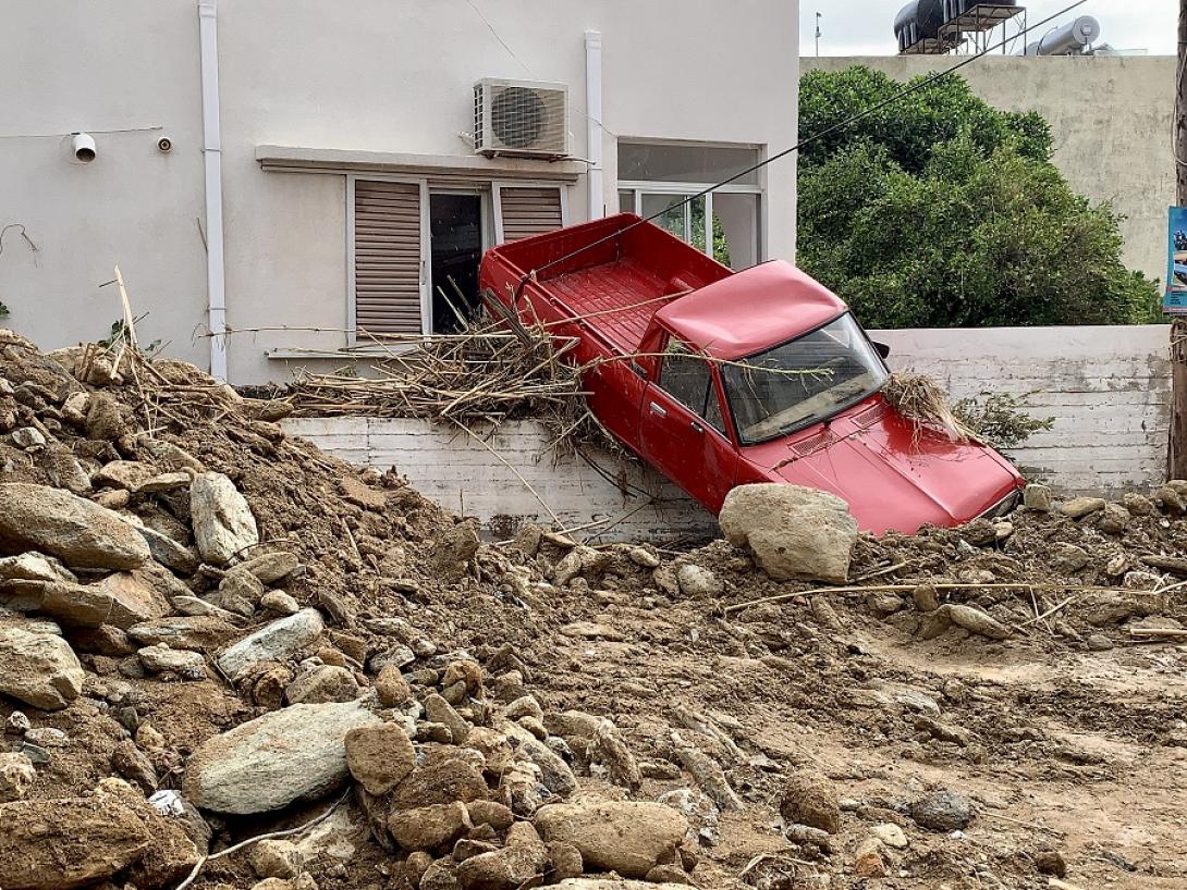 Κακοκαιρία στην Κρήτη