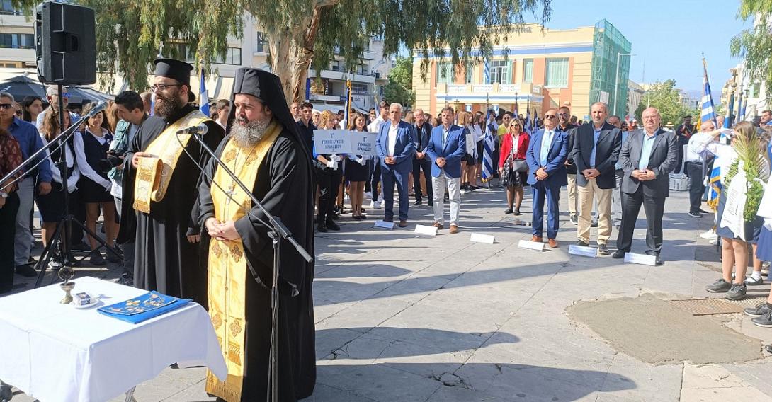 κατάθεση στεφάνων ηράκλειο