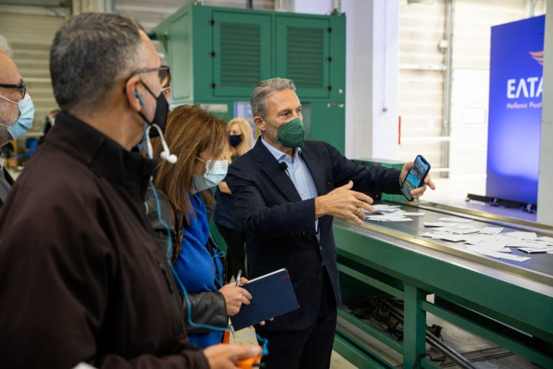 Παραιτήθηκε ο Διευθύνων Σύμβουλος των ΕΛΤΑ Γ. Κωνσταντόπουλος για την υπόθεση Πάτση