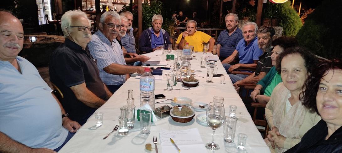 συνταξιούχοι - συνάντηση