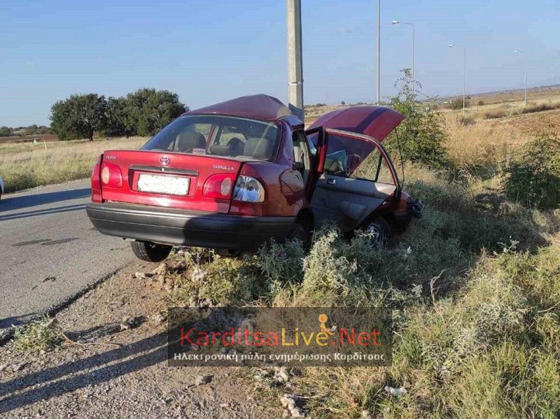 τροχαιο στην Καρδίτσα