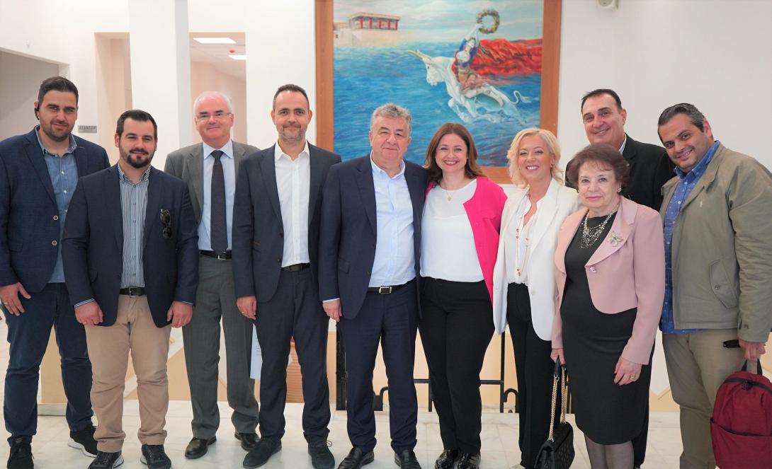 Συνάντηση των διοικήσεων του ΤΕΕ/ΤΑΚ και του ΣΕΒΠΗ με τον Περιφερειάρχη Κρήτης