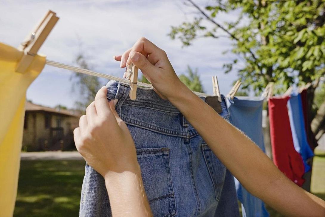 ρουχα απλωμένα