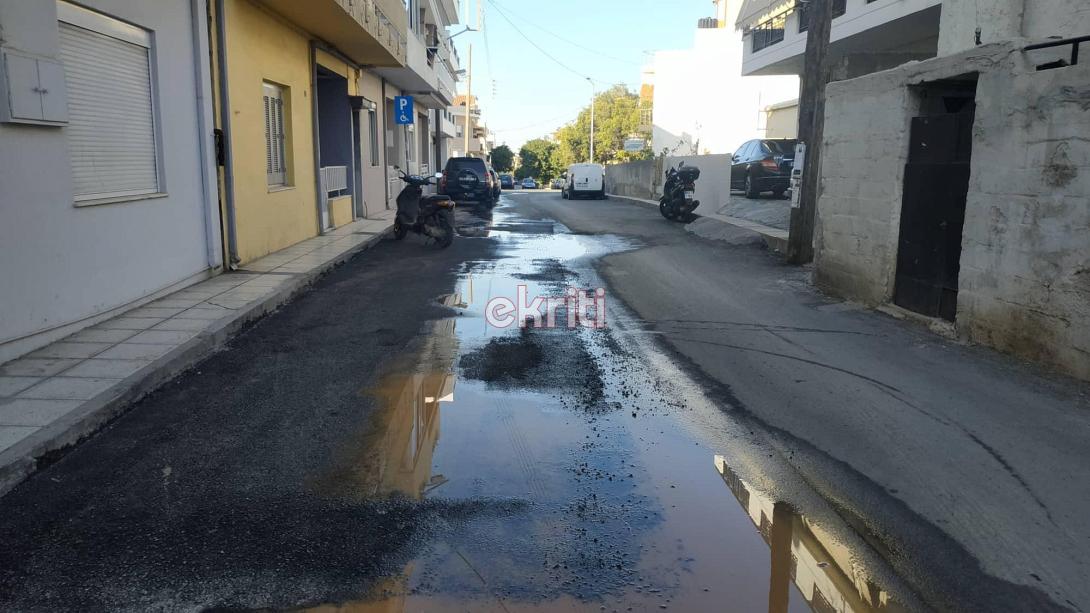 Μνημείο κακοτεχνίας και προχειρότητας η πολύπαθη οδός Κομνηνών