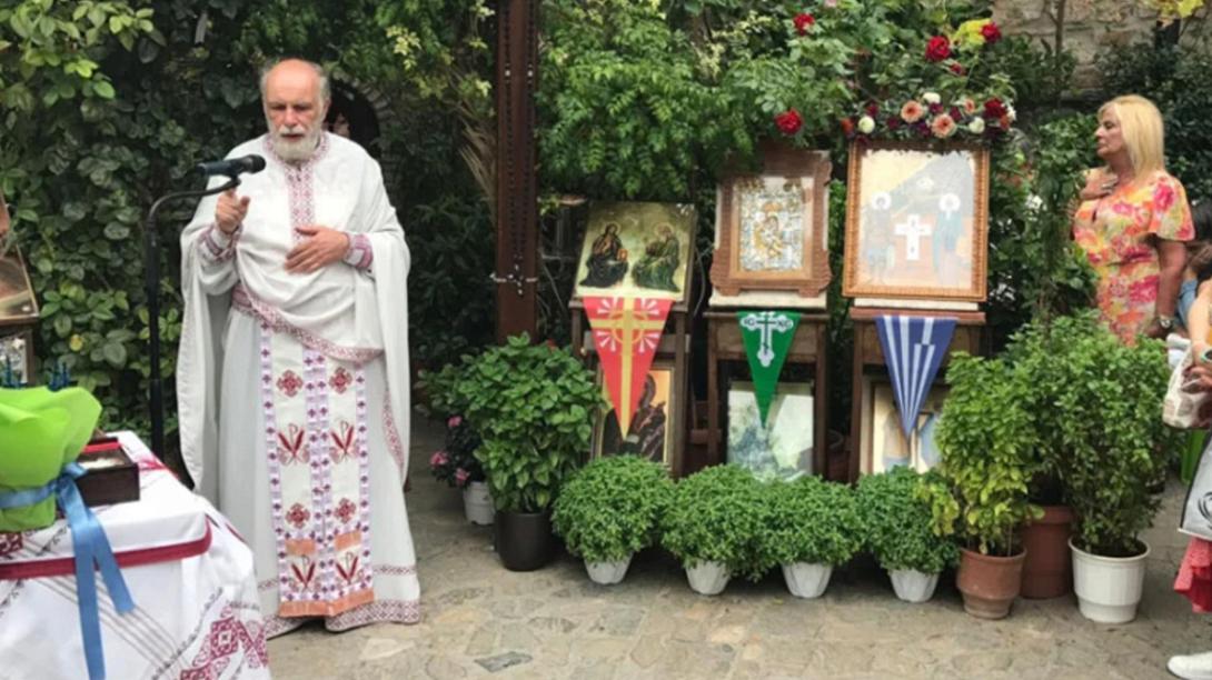 Στους  Αγίους Ισιδώρους του Λυκαβηττού ο Λουπασάκης