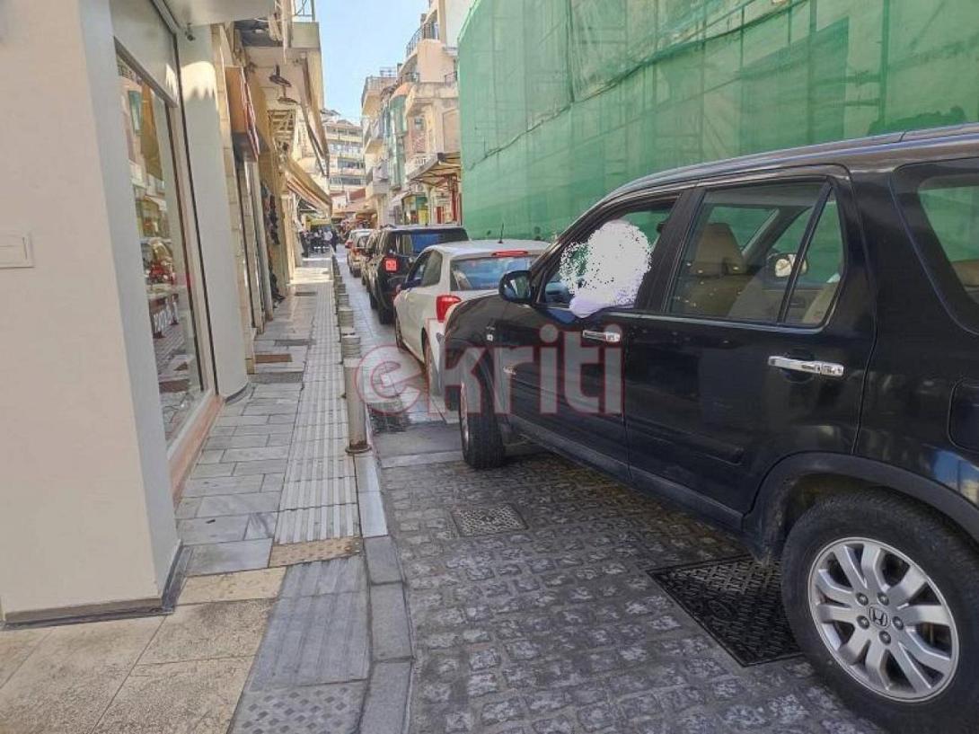 δρόμος στο κέντρο του Ηρακλείου