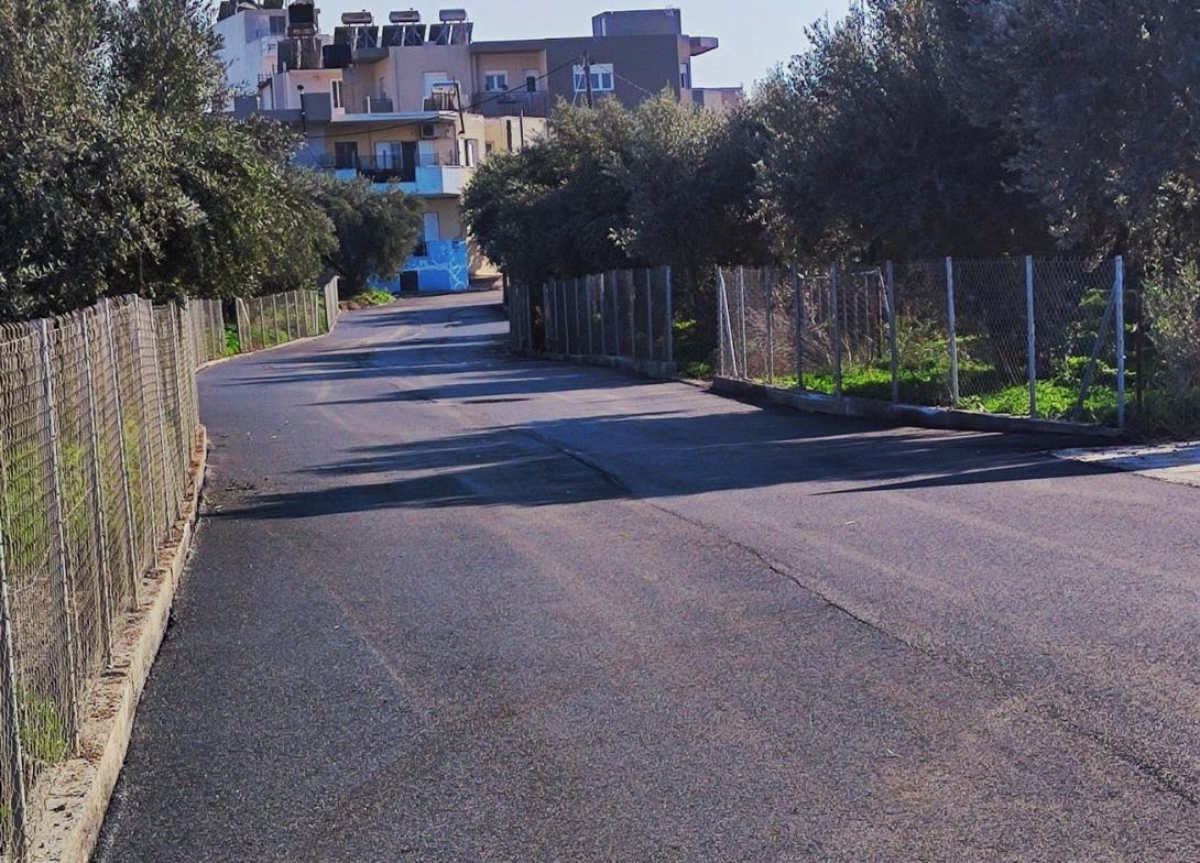 Δήμος Μαλεβιζίου: Ασφαλτοστρώθηκε η οδός Σενετάκη