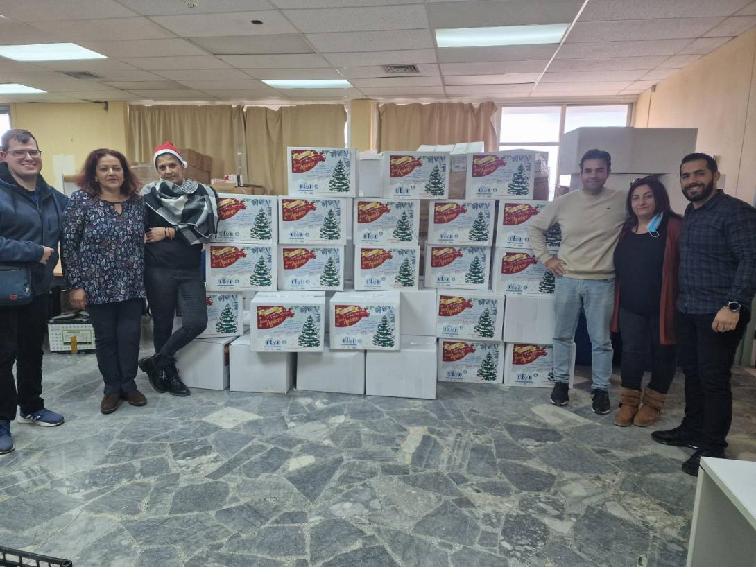 Χριστουγεννιάτικα Κουτιά Αγάπης 2022 στις ευπαθείς ομάδες του Δήμου Χερσονήσου