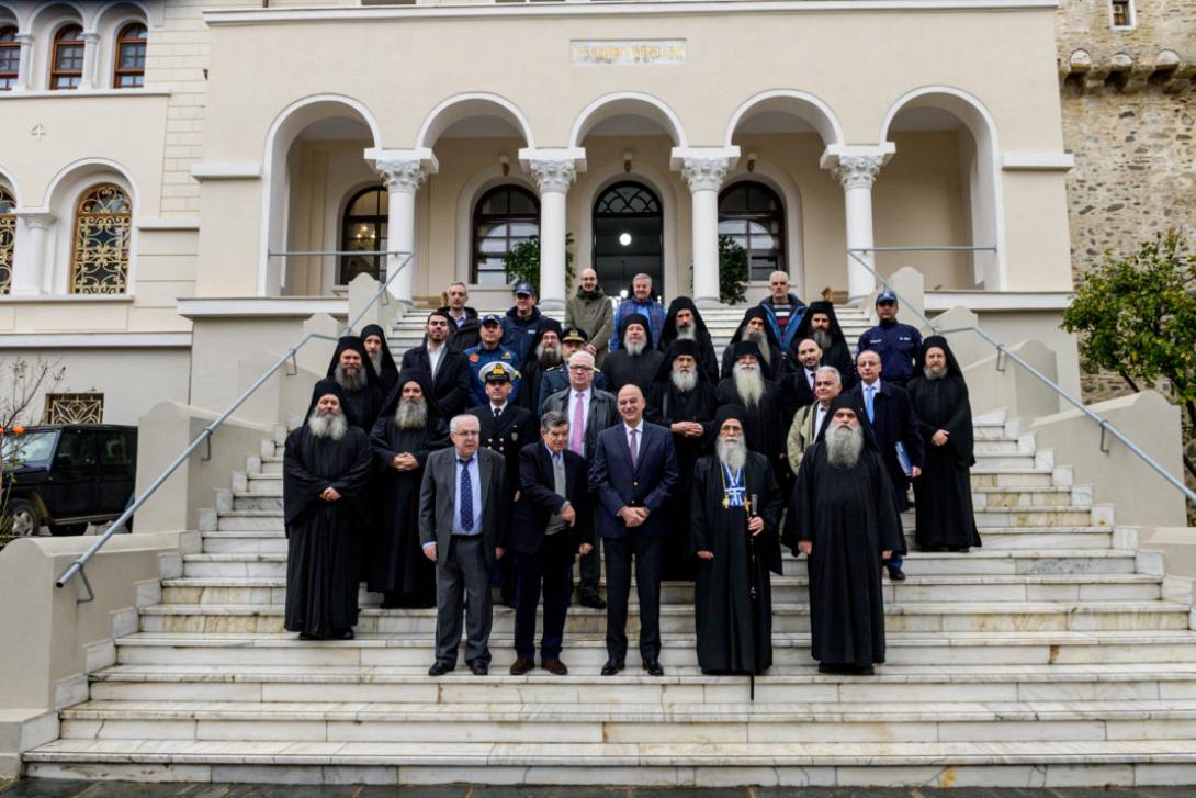 Νίκος Δένδιας: Το ενδιαφέρον της κυβέρνησης για το Άγιο Όρος είναι μεγάλο και διαρκές