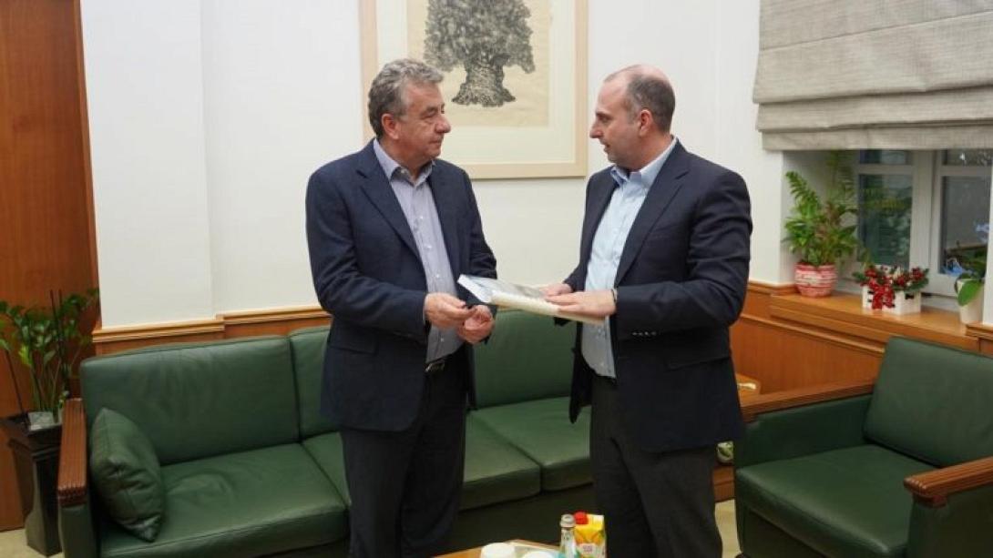 Ηράκλειο: Συνάντηση Καραγιάννη - Αρναουτάκη για την πορεία του ΒΟΑΚ