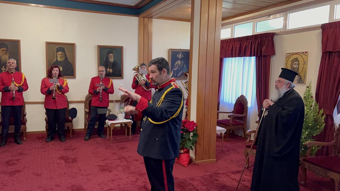 Χριστουγεννιάτικα κάλαντα στην Ιερά Αρχιεπισκοπή Κρήτης