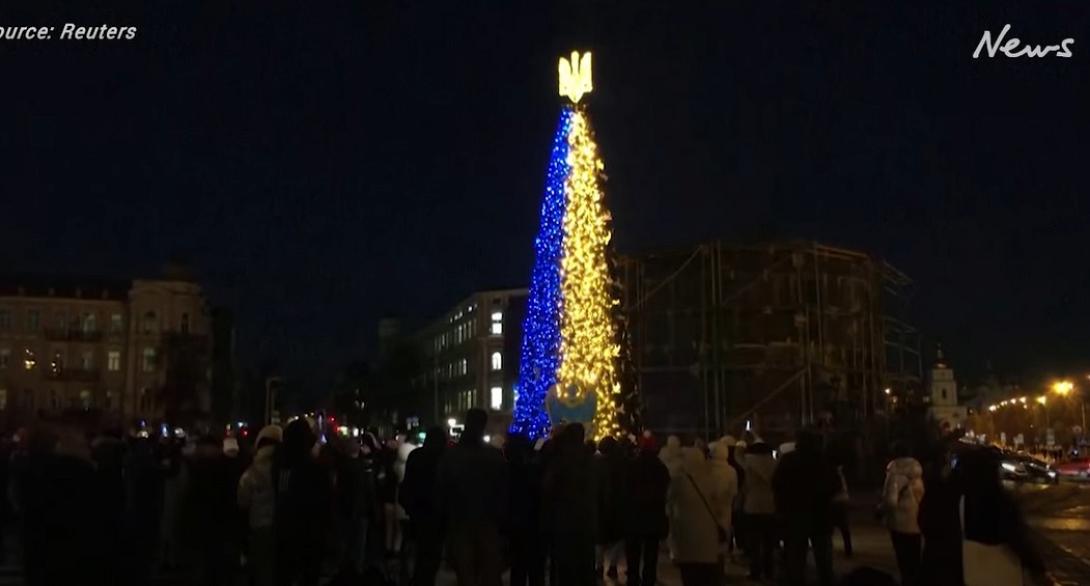 κίεβο χριστουγεννιάτικο δέντρο