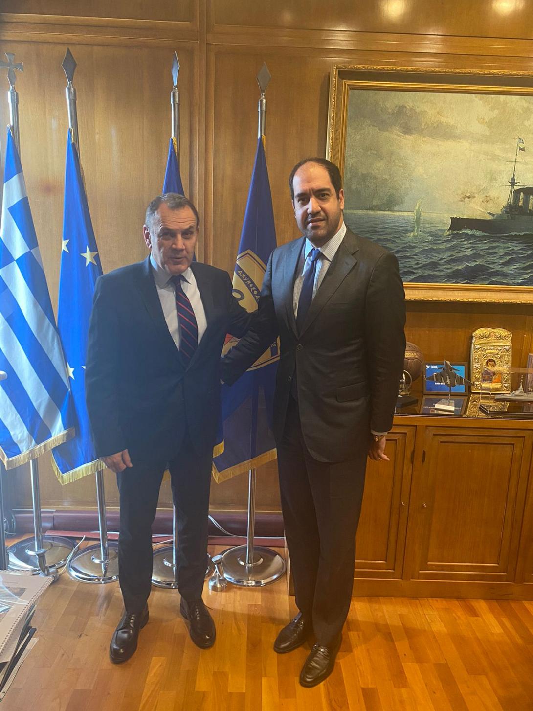 Συνάντηση Κεφαλογιάννη - Παναγιωτόπουλου