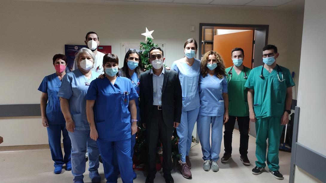 Ευχές σε ασθενείς και προσωπικό από το Σωματείο Εργαζομένων του ΠΑΓΝΗ