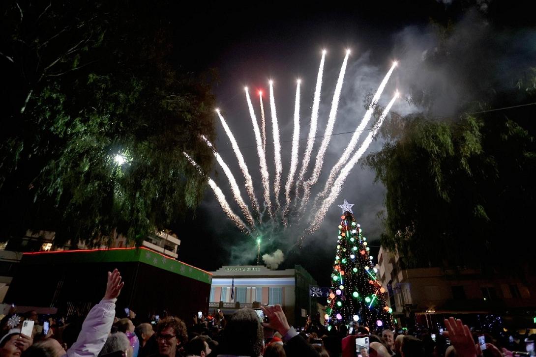 πρωτοχρονιά πλατεία ελευθερίας