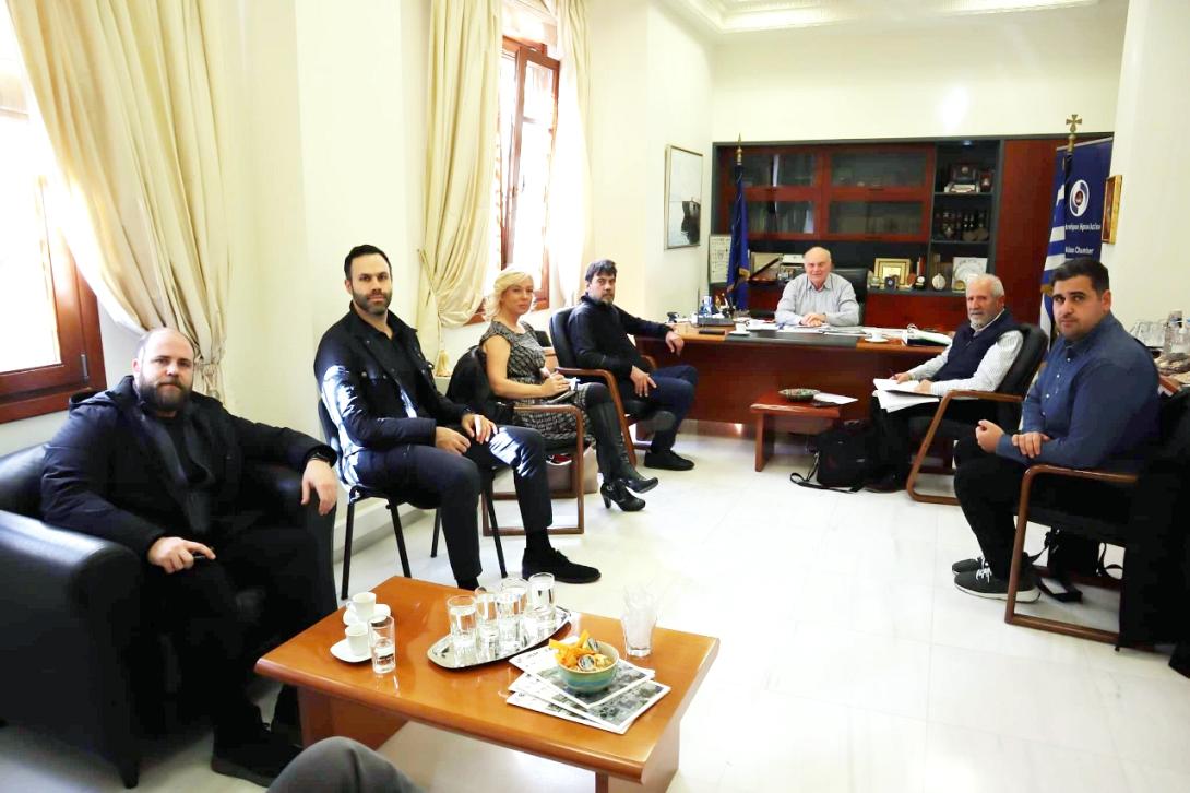 ΣΕΒΠΗ: Συνάντηση με τον Πρόεδρο Επιμελητηρίου Μανόλη Αλιφιεράκη