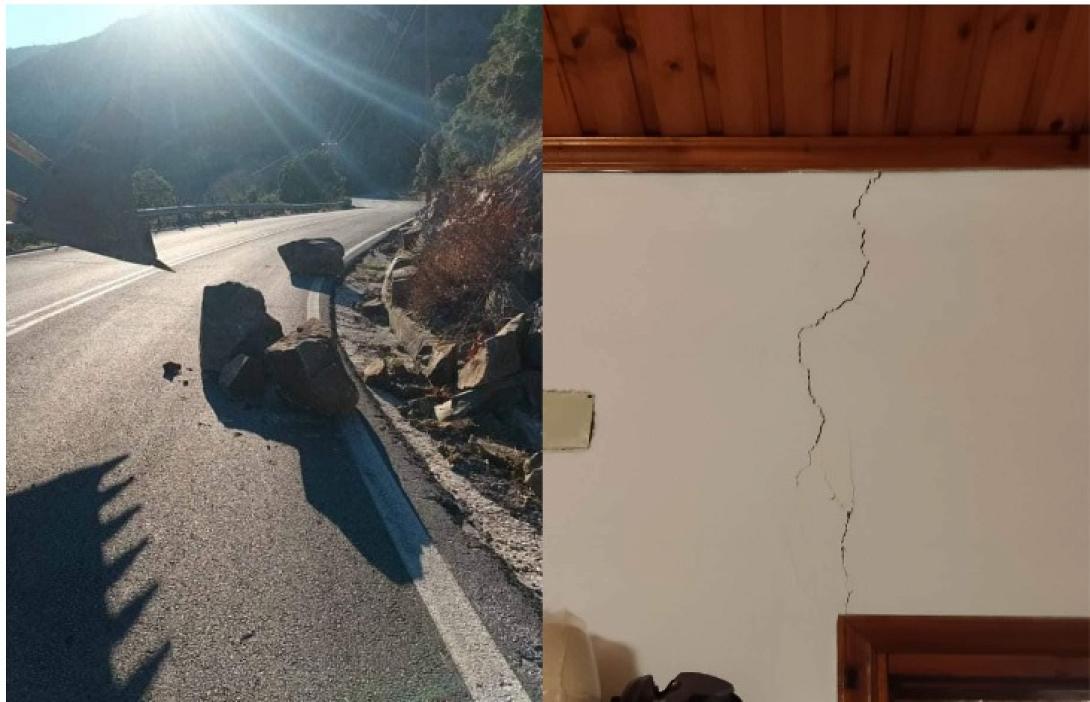 λέσβος σεισμός