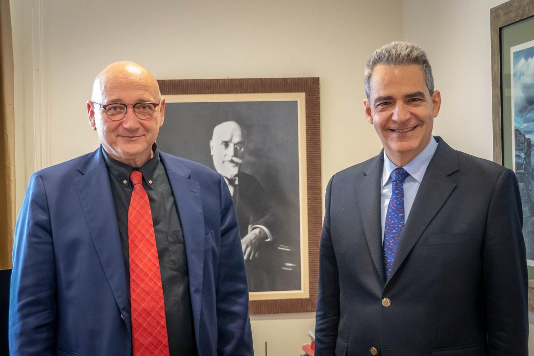 Επίσκεψη του Υφυπουργού Παιδείας και Θρησκευμάτων στο Πανεπιστήμιο Κρήτης