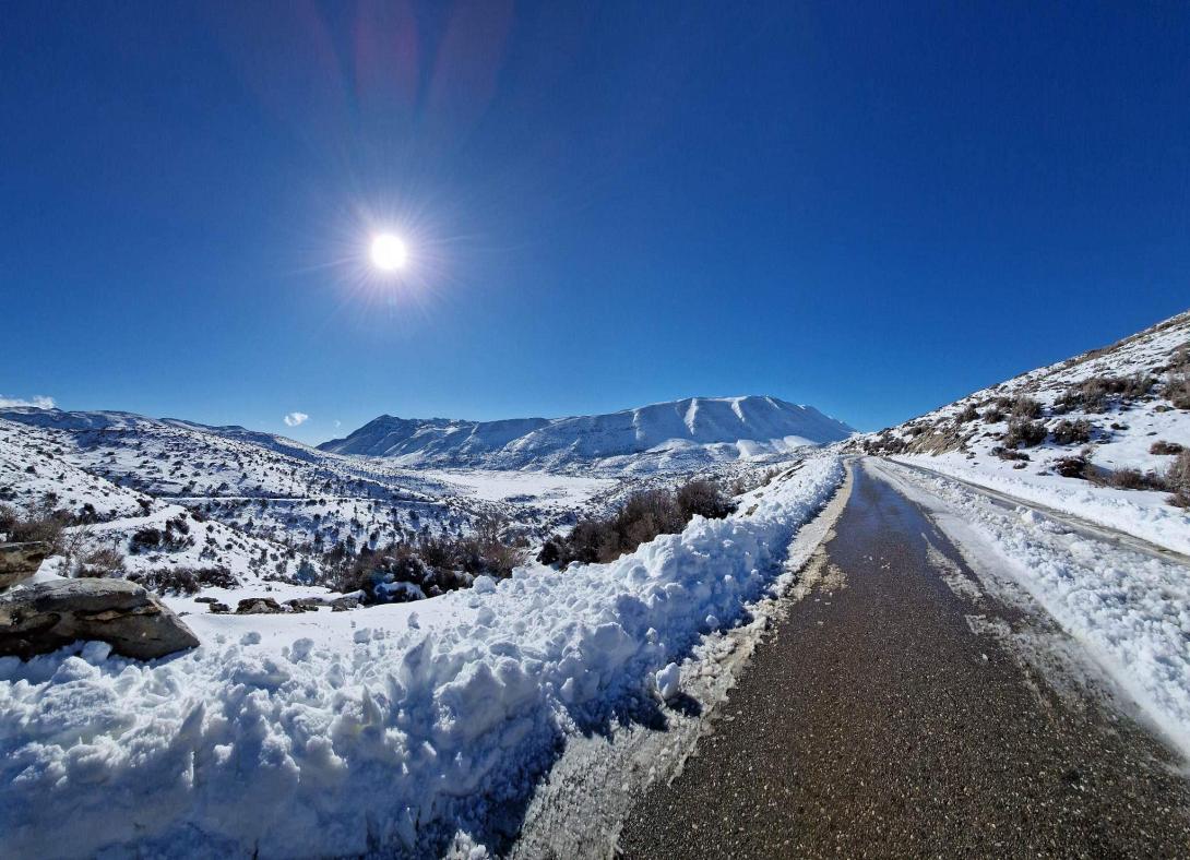 νίδα χιόνια