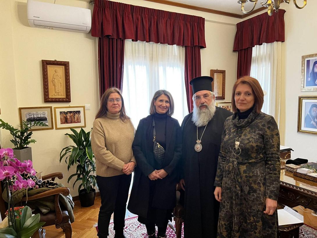 αρχιεπίσκοπος - εργαζόμενοι στο μουσειο