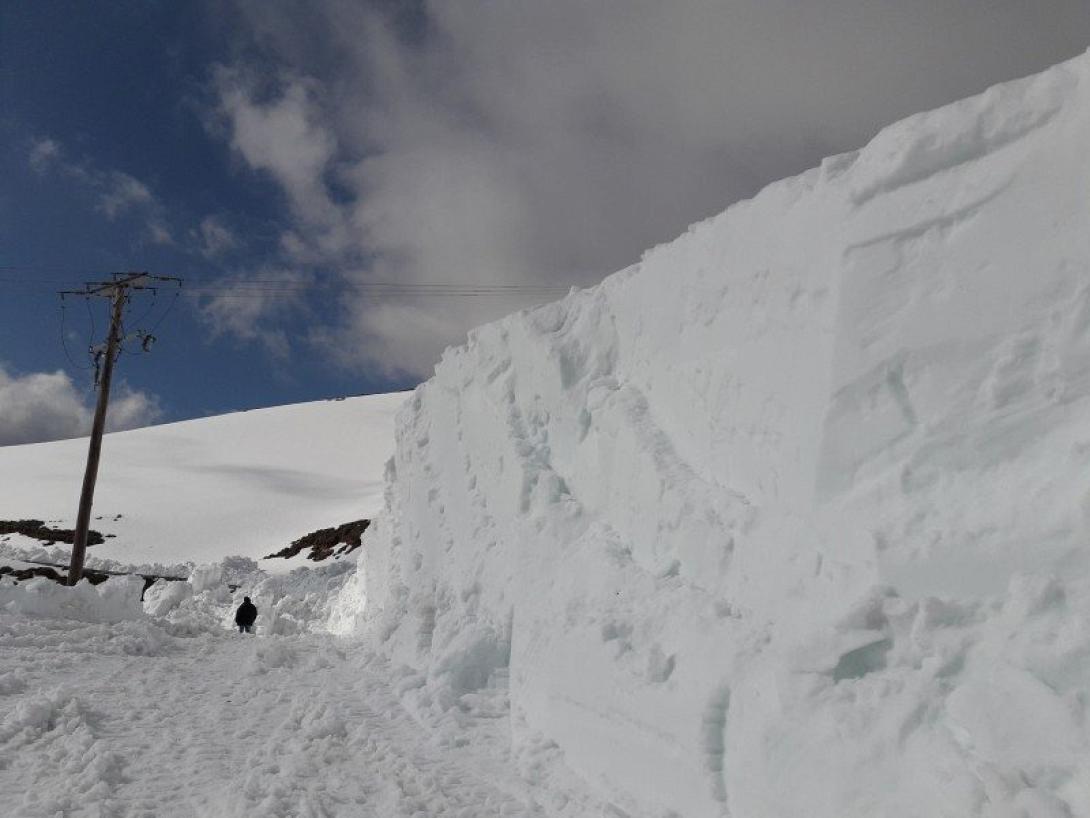 Ασφέδνδου - χιόνια