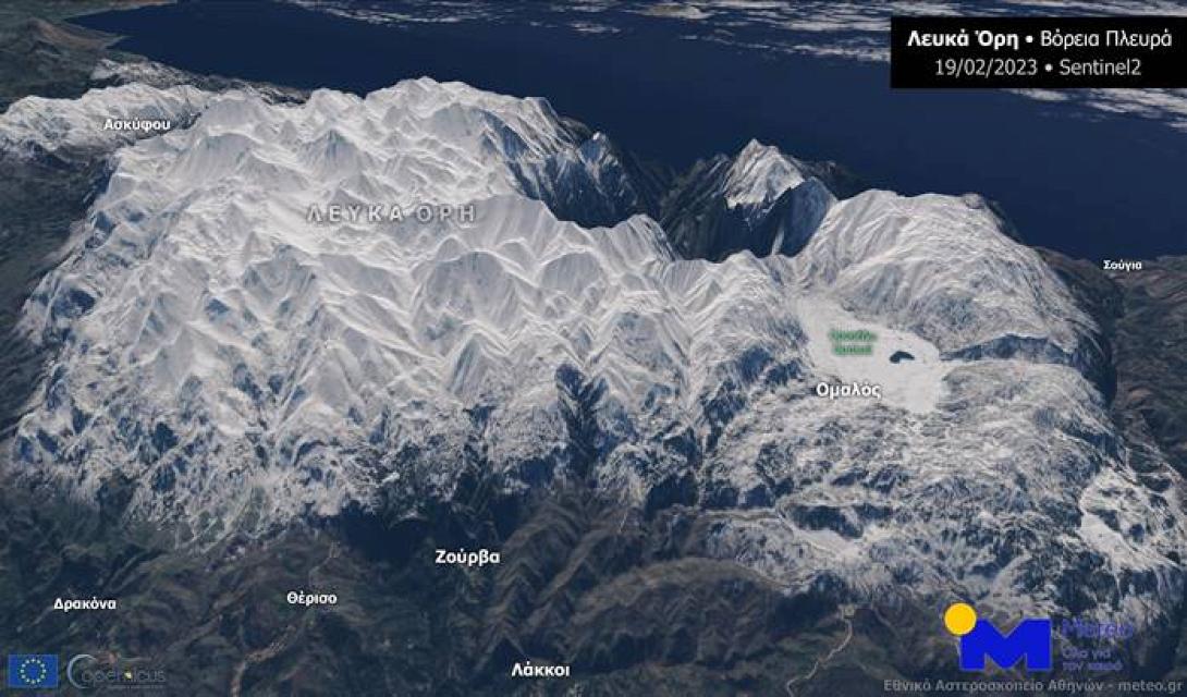 χιονισμενη Κρήτη