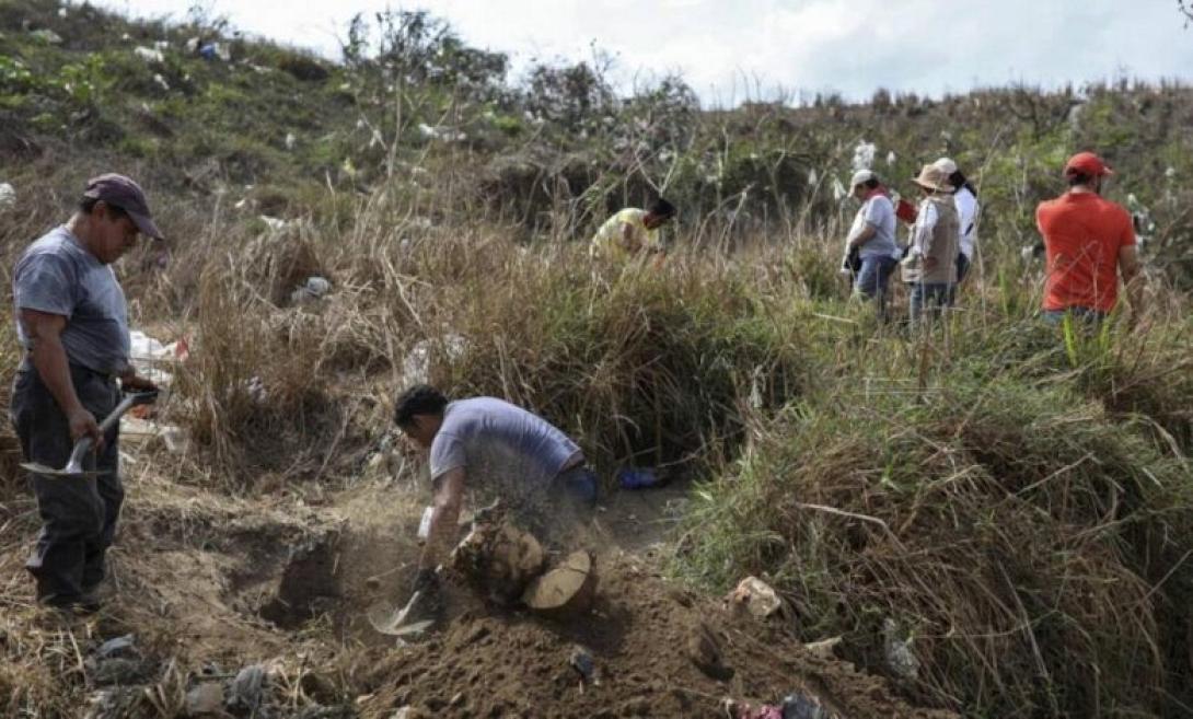 μεξικό ομαδικός τάφος