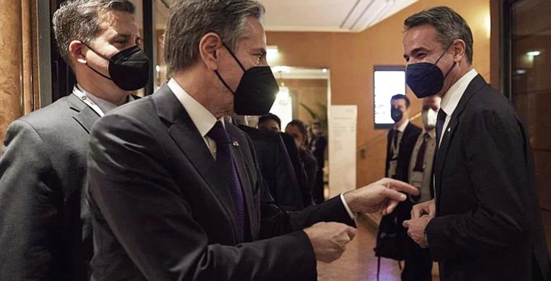 Κυριάκος Μητσοτάκης - Άντονι Μπλίνκεν