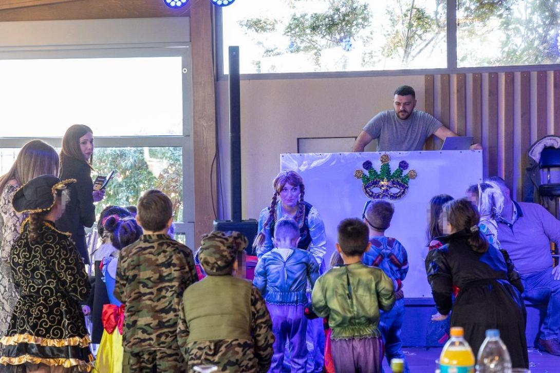 Ένα ξεχωριστό αποκριάτικο παιδικό πάρτι διοργανώθηκε  από τον Όμιλο Καράτζη