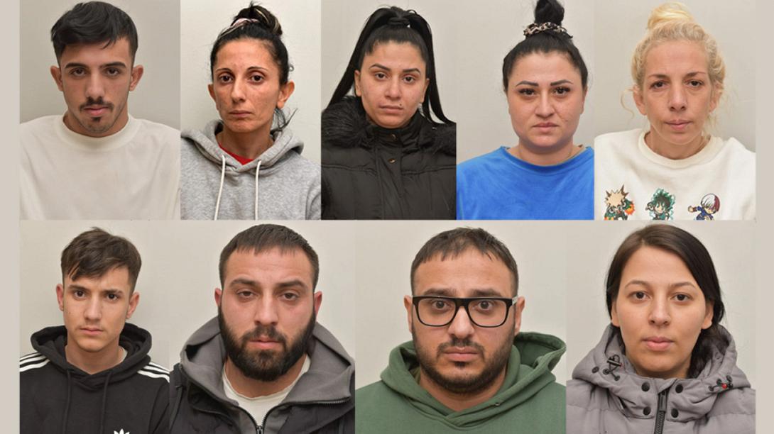Στη δημοσιότητα τα στοιχεία 11 μελών εγκληματικής οργάνωσης που διέπραττε κλοπές