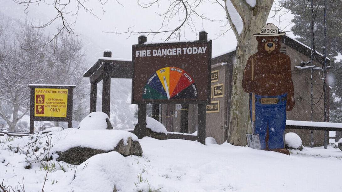χιονοθύελλα λος άντζελες