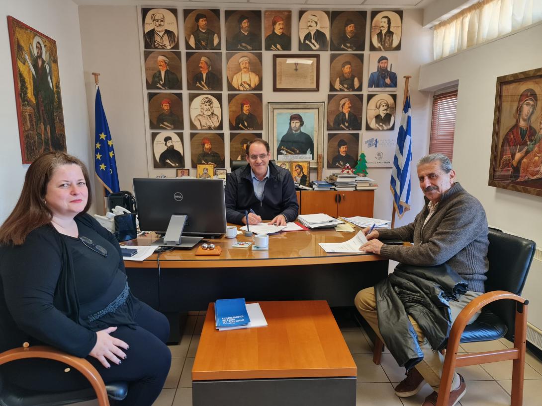 δημος ανωγειων - σύμβαση αγροτικών δρόμων