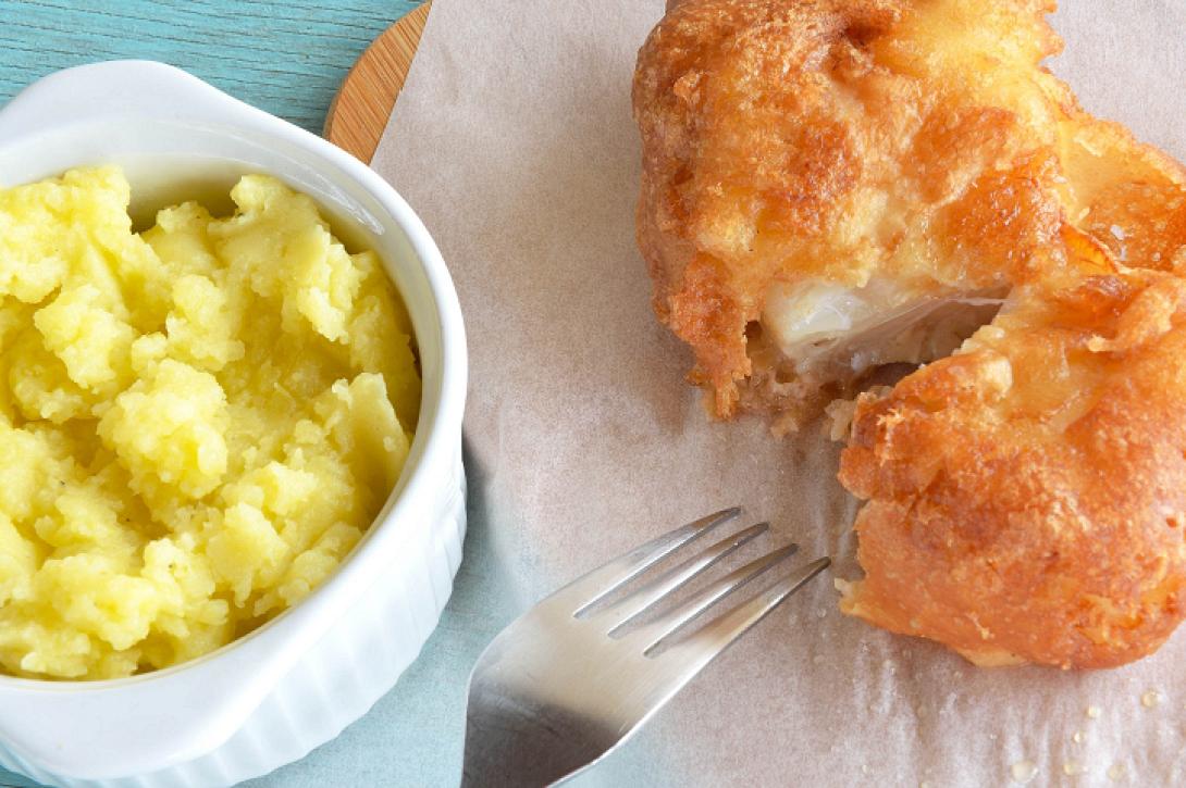 Μπακαλιάρος σκορδαλιά με κουρκούτι