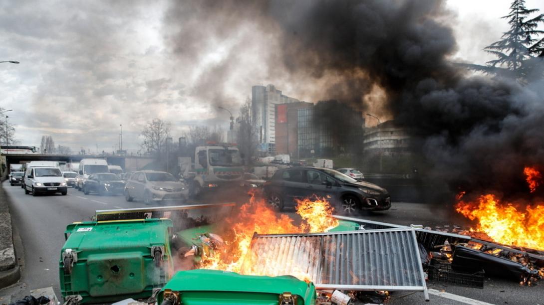 επεισόδια στη Γαλλία