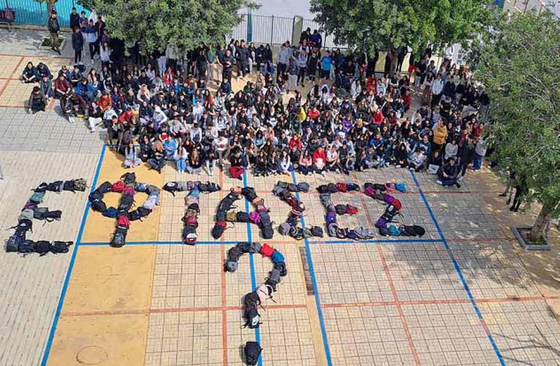 σχολεία καταλήψεις τέμπη