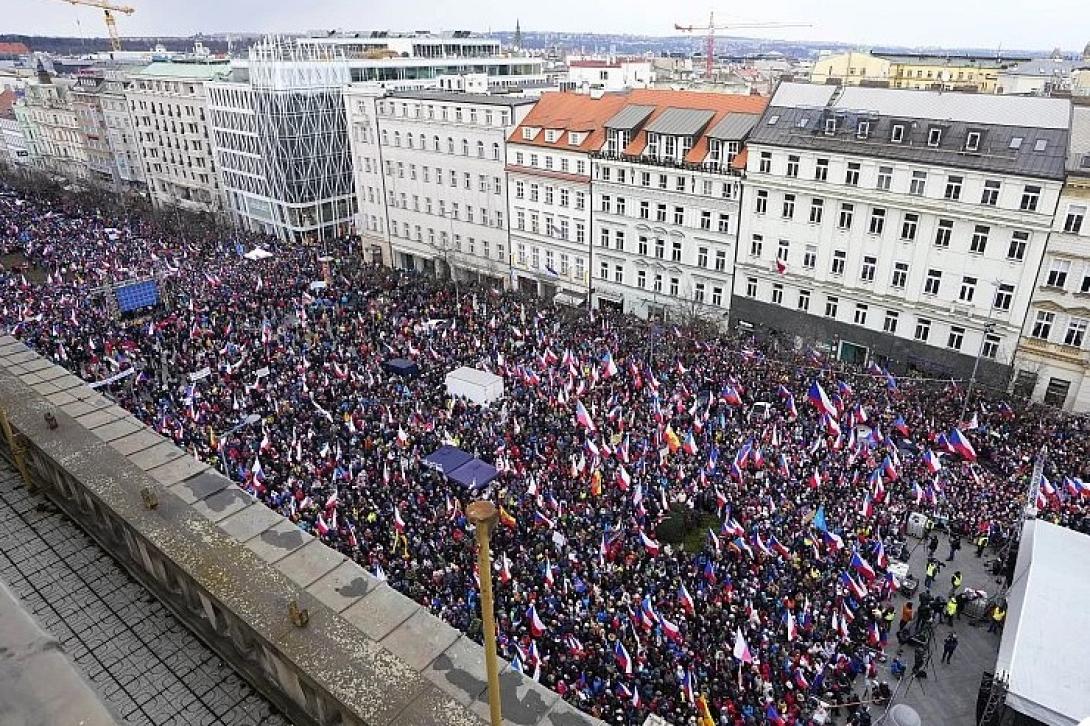 πραγα - διαμαρτυρία