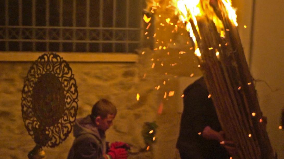 λαμπαδες μεγαλης παρασκευης αργυρουπολη Ρεθυμνου