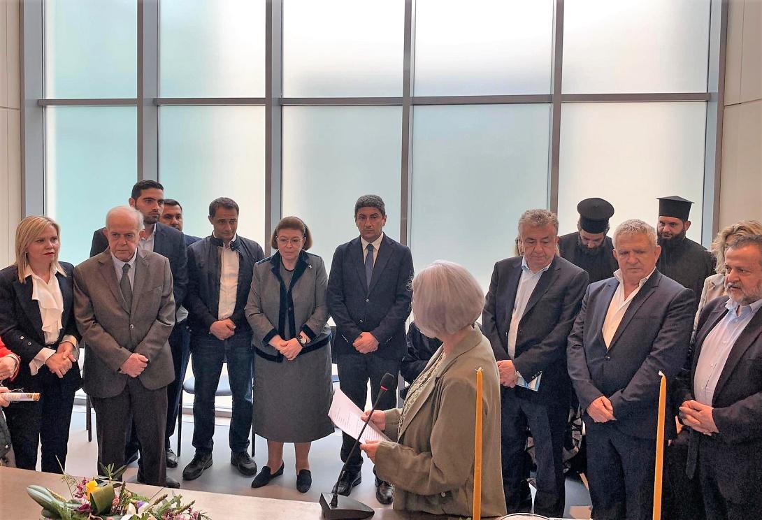 Στα εγκαίνια του Μουσείου Μεσσαράς ο Δήμαρχος Ηρακλείου Βασίλης Λαμπρινός